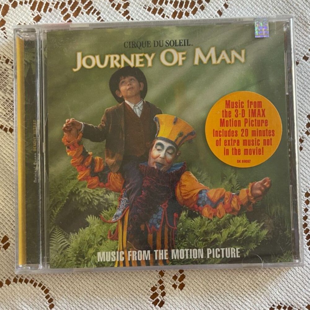 New Sealed Cirque Du Soleil Journey Of Man Music From The Motion Picture CD NEW